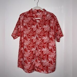 Alimens and Gentle Men’s Short Sleeve Hawaiian Shirt - M